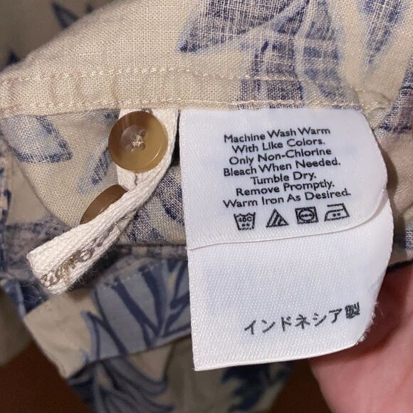 Eddie Bauer Mens short sleeve shirt size TXL button down - Picture 7 of 8